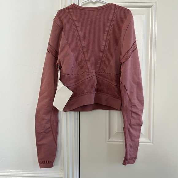 NWT FABLETICS Jaymee Mesh Long-Sleeve Top - Picture 4 of 4